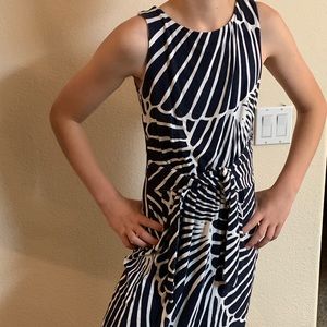 Vineyard Vines XS Wrap Dress Off White and DeepBay